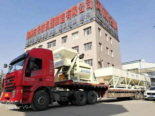 鄭州長城建機發貨